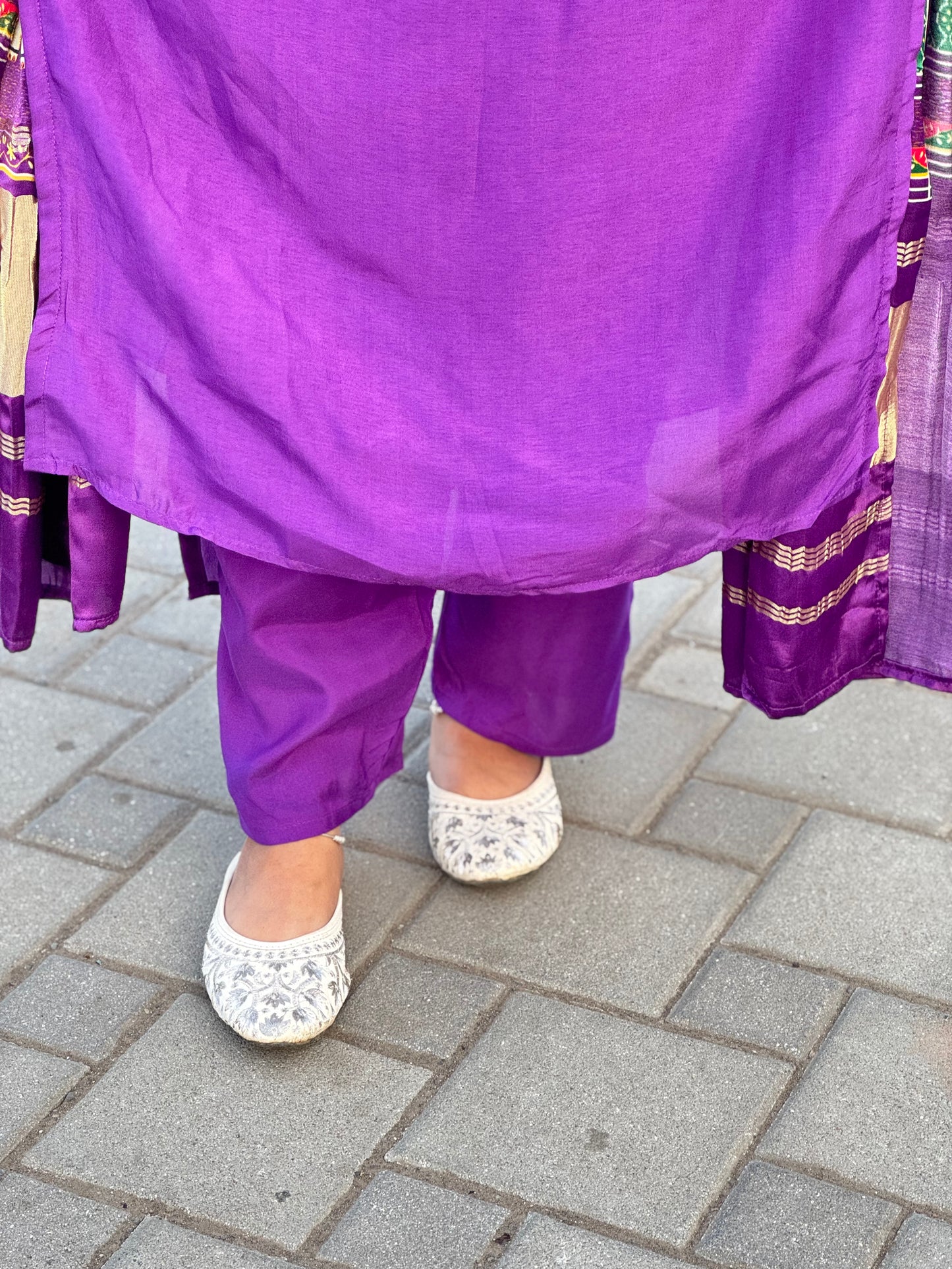 Premium Hand Work with Pure Gajji Dupatta.