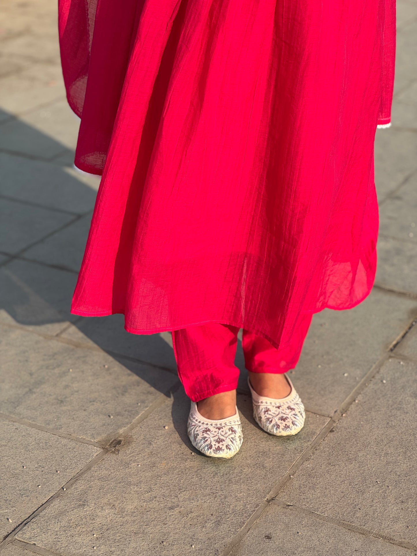 Latest Hand Work Premium Mulchanderi Anarkali Party Wear Suit with Borderline Dupptaa.