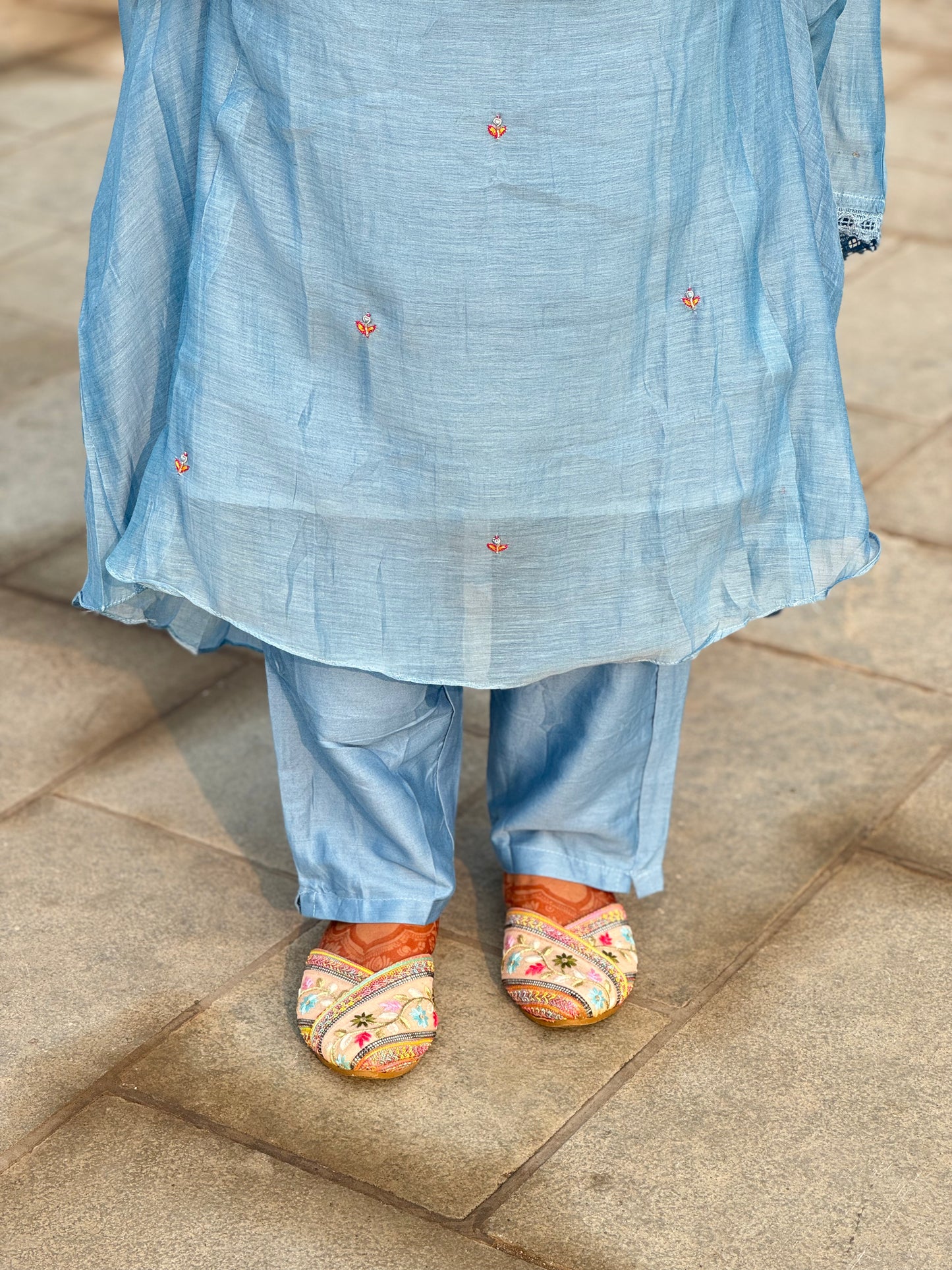 Latest Hand Work Premium Mulchanderi Anarkali Party Wear Suit.