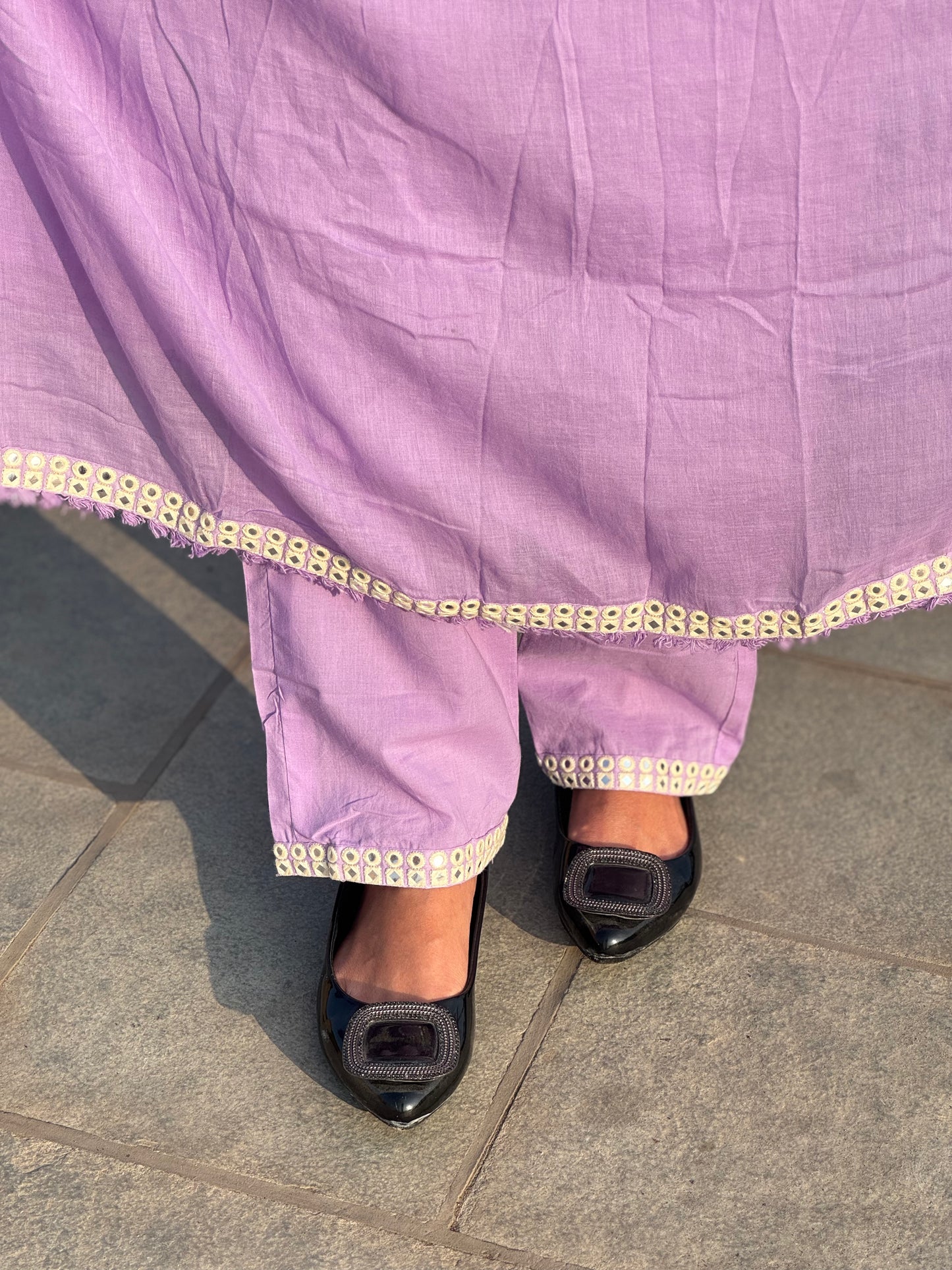 Pure Mul Cotton Anarkali Premium Suit